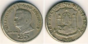 25 Centimo Philippinen Kupfer/Zink/Nickel 
