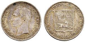 25 Centimo Venezuela Níquel Simon Bolivar (1783 - 1830)