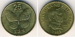 25 Centimo Filippine Ottone 