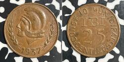 25 Centimo Spagna  