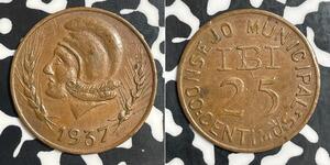 25 Centimo Spanien  