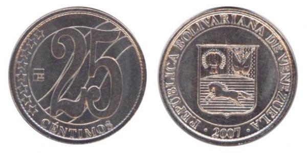25 Centimo Venezuela  