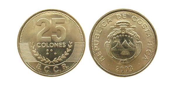 25 Colon Costa Rica  