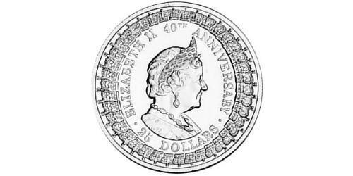 25 Dollar Australie (1939 - ) Argent 