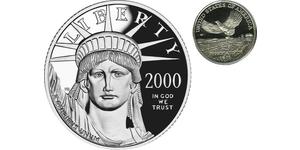 25 Dollar Vereinigten Staaten von Amerika (1776 - ) Platin 