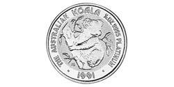 25 Dollar 澳大利亚 Platinum 伊丽莎白二世 (1926-2022)