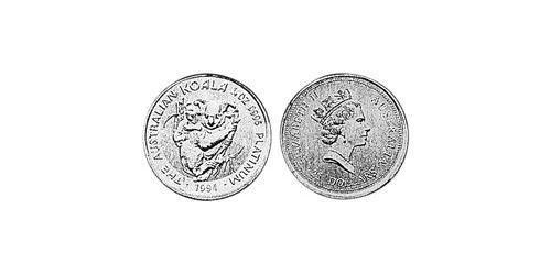 25 Dollar 澳大利亚 Platinum 伊丽莎白二世 (1926-2022)