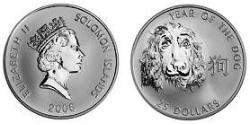 25 Dollar Salomonen Silber 