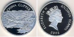25 Dollar Salomonen Silber 