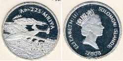 25 Dollar Solomon Islands Silver 