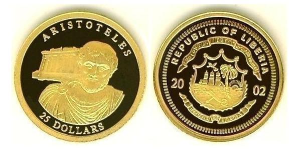 25 Dollar Liberia  