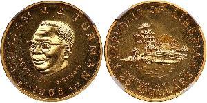 25 Dollaro Liberia Oro William Tubman