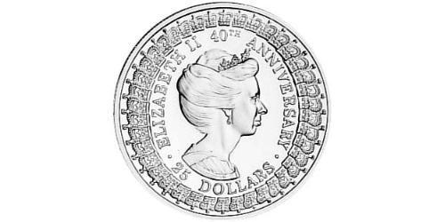 25 Dólar Australia (1939 - ) Plata 