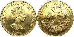 25 Dólar Bahamas  