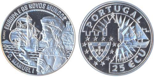 25 Ecu Republica Portuguesa (1975 - )  