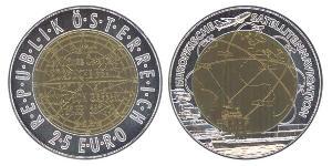 25 Euro Republic of Austria (1955 - ) Bilame 