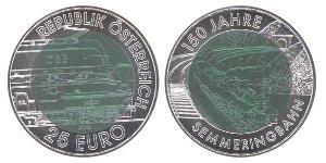 25 Euro 奥地利 Bimetal 