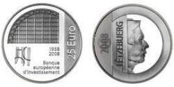 25 Euro Luxemburgo Plata 
