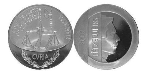 25 Euro Luxemburgo Plata 