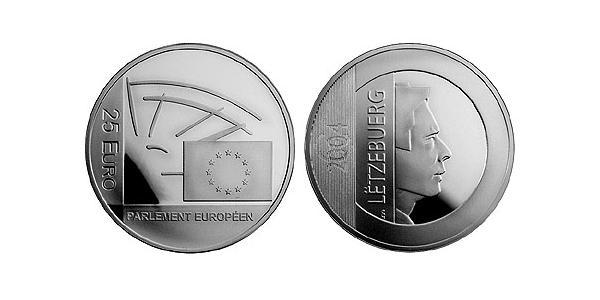 25 Euro Lussemburgo  
