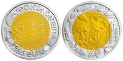 25 Euro Republik Österreich (1955 - )  Galileo Galilei (1564 - 1642)