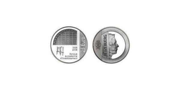 25 Euro 卢森堡 銀 