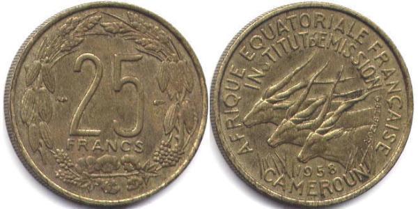 25 Franc Cameroon  