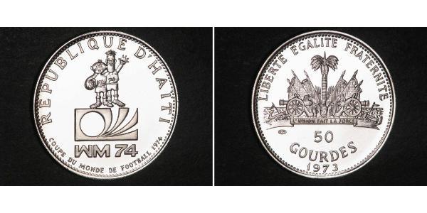 25 Gourde Haïti Argent 