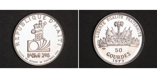 25 Gourde Haiti 銀 