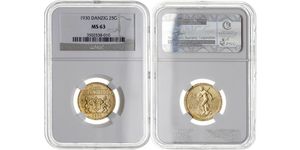 25 Gulden Gdansk (1920-1939) Or 