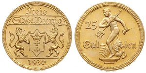 25 Gulden Gdansk (1920-1939) Or 