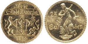 25 Gulden Gdansk (1920-1939) Or 