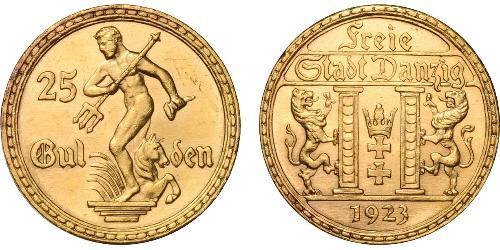 25 Gulden Gdansk (1920-1939) Or 