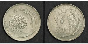 25 Kurush Türkei (1923 - ) Nickel 