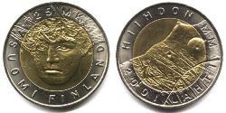 25 Mark Finnland (1917 - ) Bimetall 