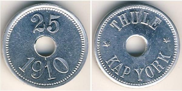 25 Ore Grönland Aluminium 