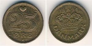 25 Ore Danemark Bronze 