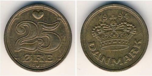 25 Ore Danemark Bronze 