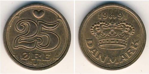 25 Ore Denmark Bronze 