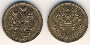 25 Ore Dänemark Bronze 
