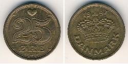 25 Ore Danimarca Bronzo 