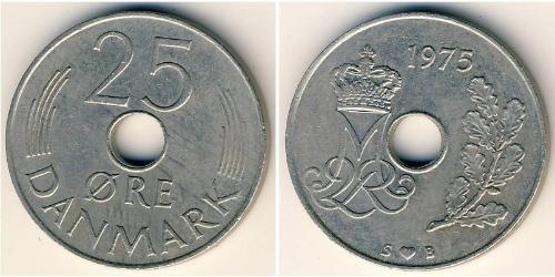 25 Ore Denmark Copper/Nickel 