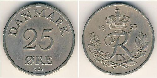 25 Ore Denmark Copper/Nickel 