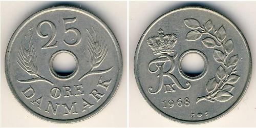 25 Ore Denmark Copper/Nickel 