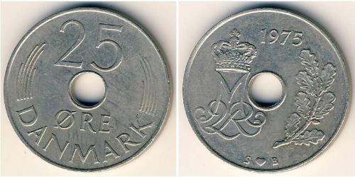 25 Ore Danemark Cuivre/Nickel 