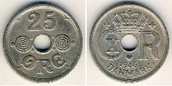 25 Ore Dänemark Kupfer/Nickel 
