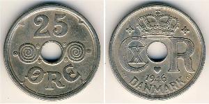 25 Ore Dänemark Kupfer/Nickel 