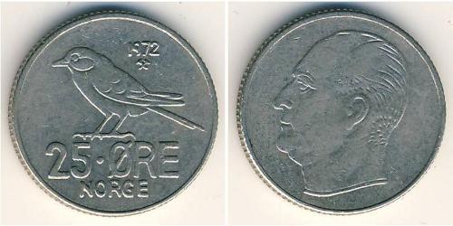25 Ore Dinamarca Níquel/Cobre 