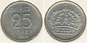 25 Ore Suecia Níquel/Cobre 