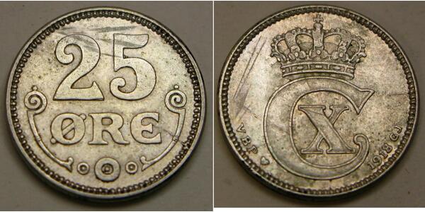 25 Ore Dinamarca Plata 